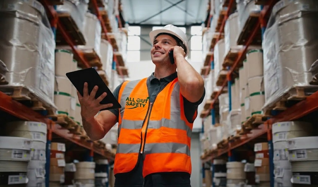 VCA certificering in een magazijn